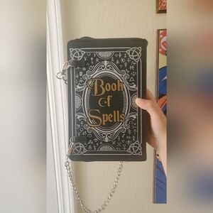 Book of Spells Purse witchy Gothic Halloween witch craft whimsigoth cosplay